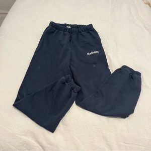 Madhappy Navy Blue Sweatpants
